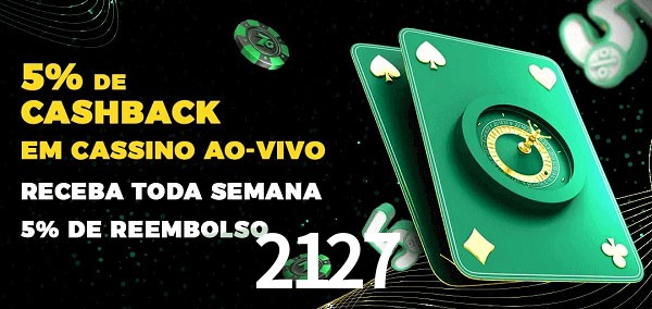 Promoções do cassino ao Vivo 2127